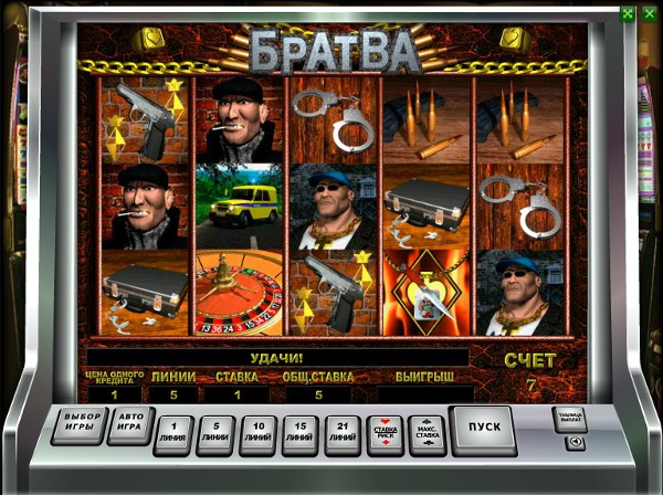 Игровой автомат Братва. 